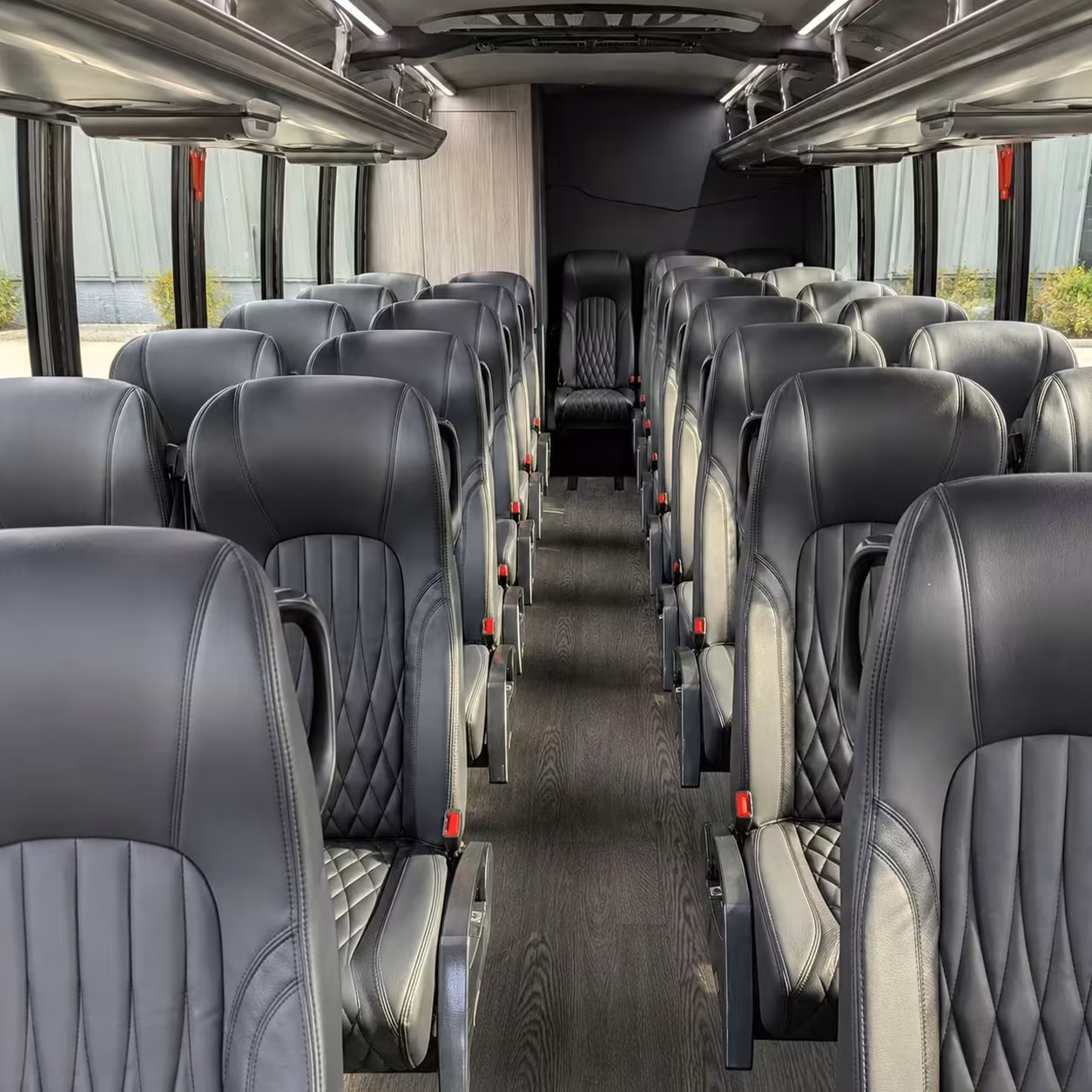 30 passenger minibus interior