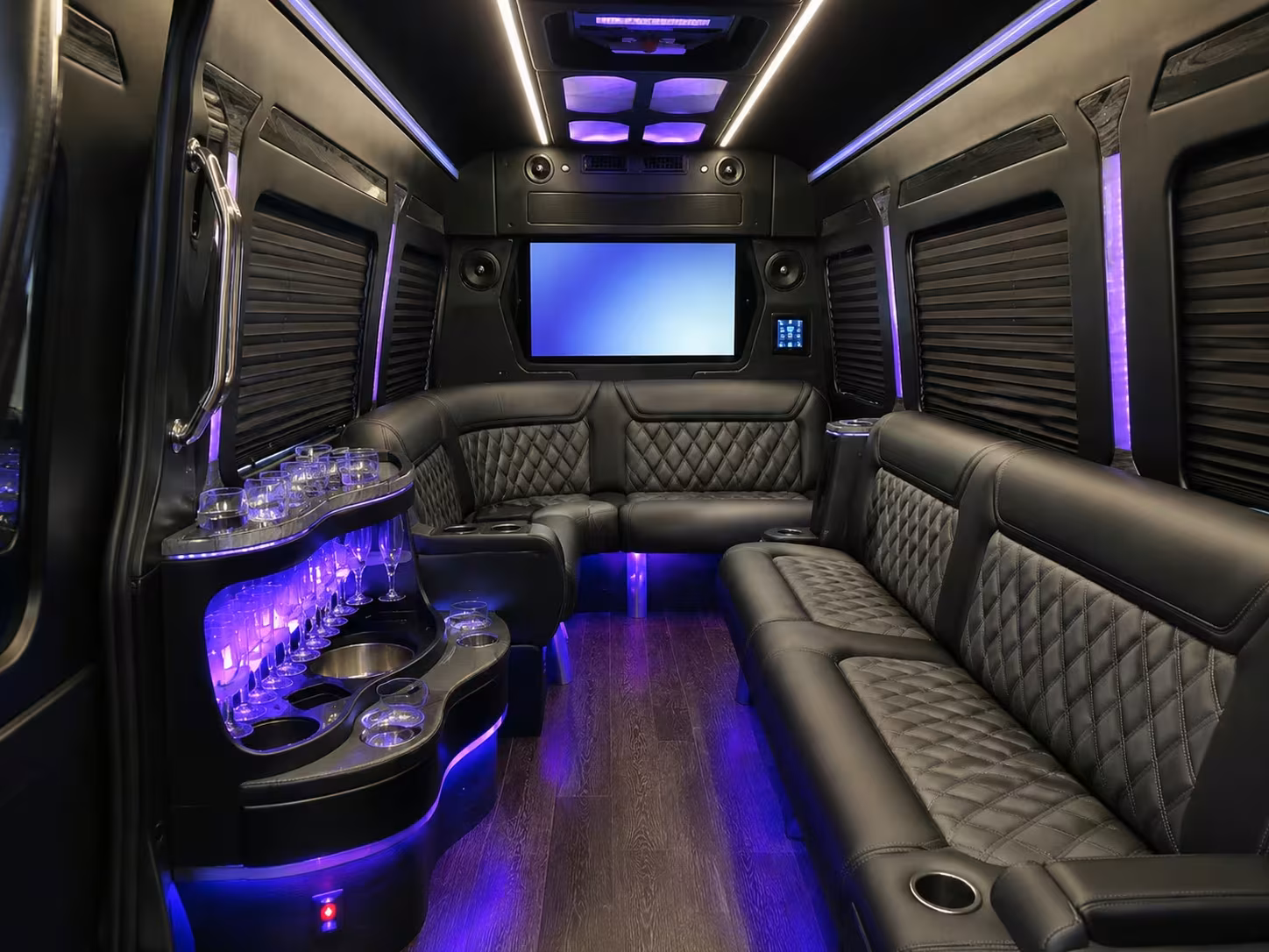 camarillo bridal party sprinter van and party bus rentals
