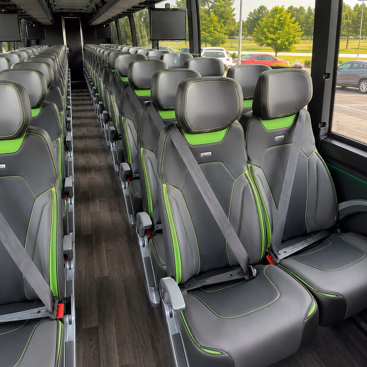 camarillo charter bus rental interior