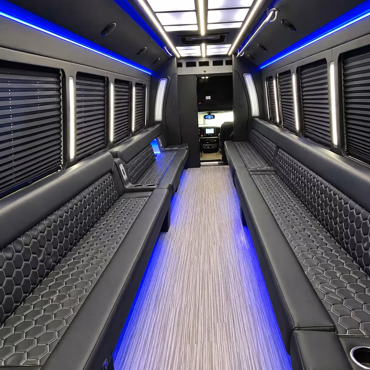 party bus interior